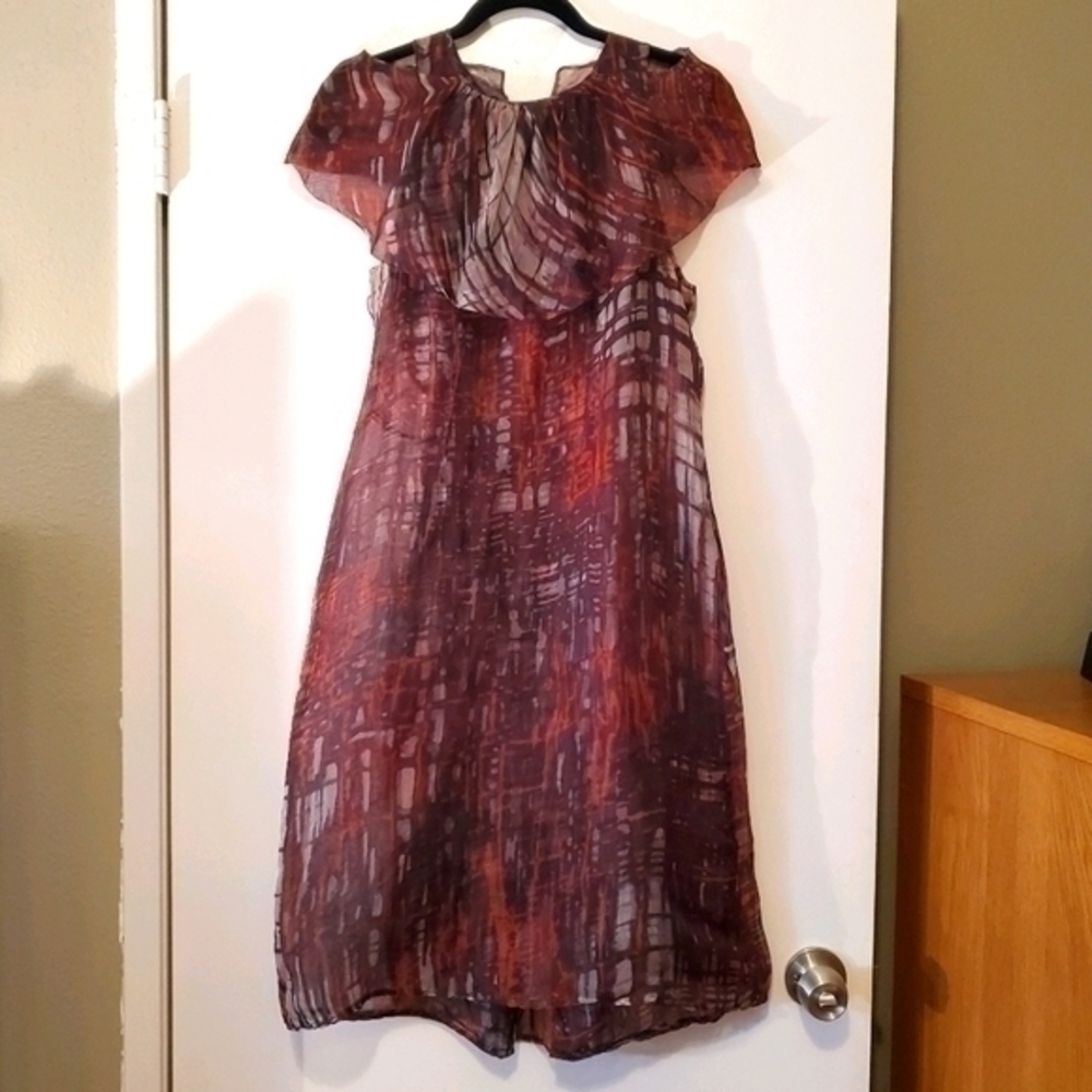 Vintage Max Azria vintage sheer dress